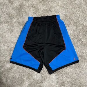 Jordan Men's Athletic Shorts - Black and Blue